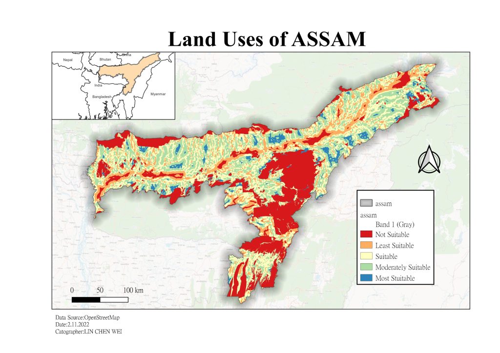 Assam land use