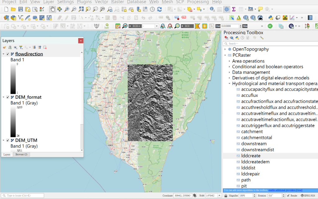 51.計算 Flow Accumulation in QGIS - 地學網站