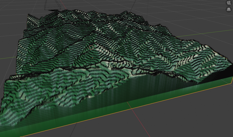 3D contour